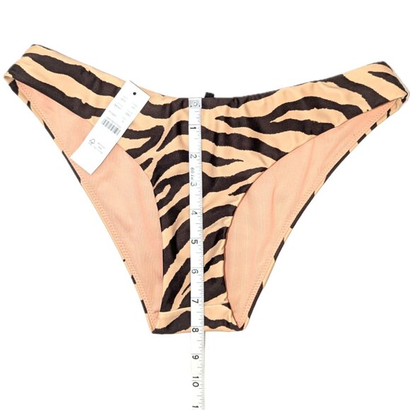 NWT J. Crew | XS/Small 2pc Top & Bottom Zebra Stripe Bikini - Picture 7 of 9